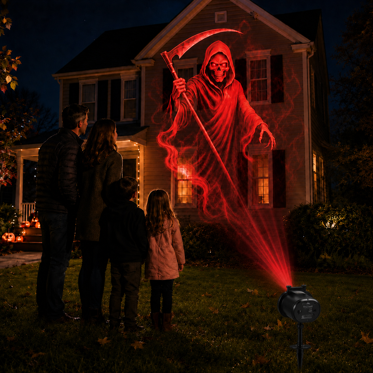 🎃👻32FT HD Halloween Projector | That Disappoint Your Halloween Party | 10 Unique HD Projection Patterns