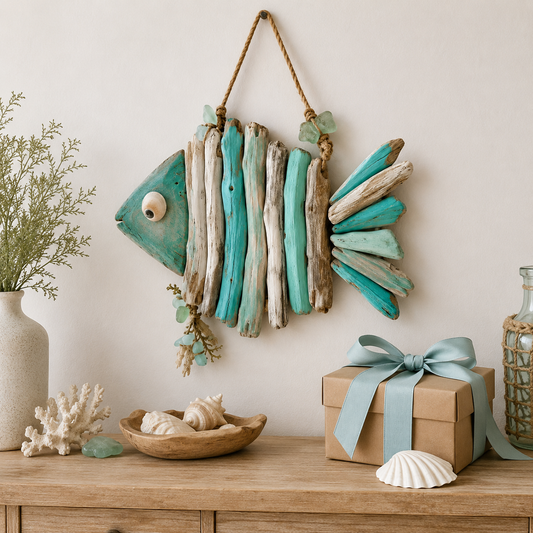 🌊 Décoration murale lumineuse Poissons Côtiers – Apportez le charme de l'océan et une lueur chaleureuse à votre intérieur