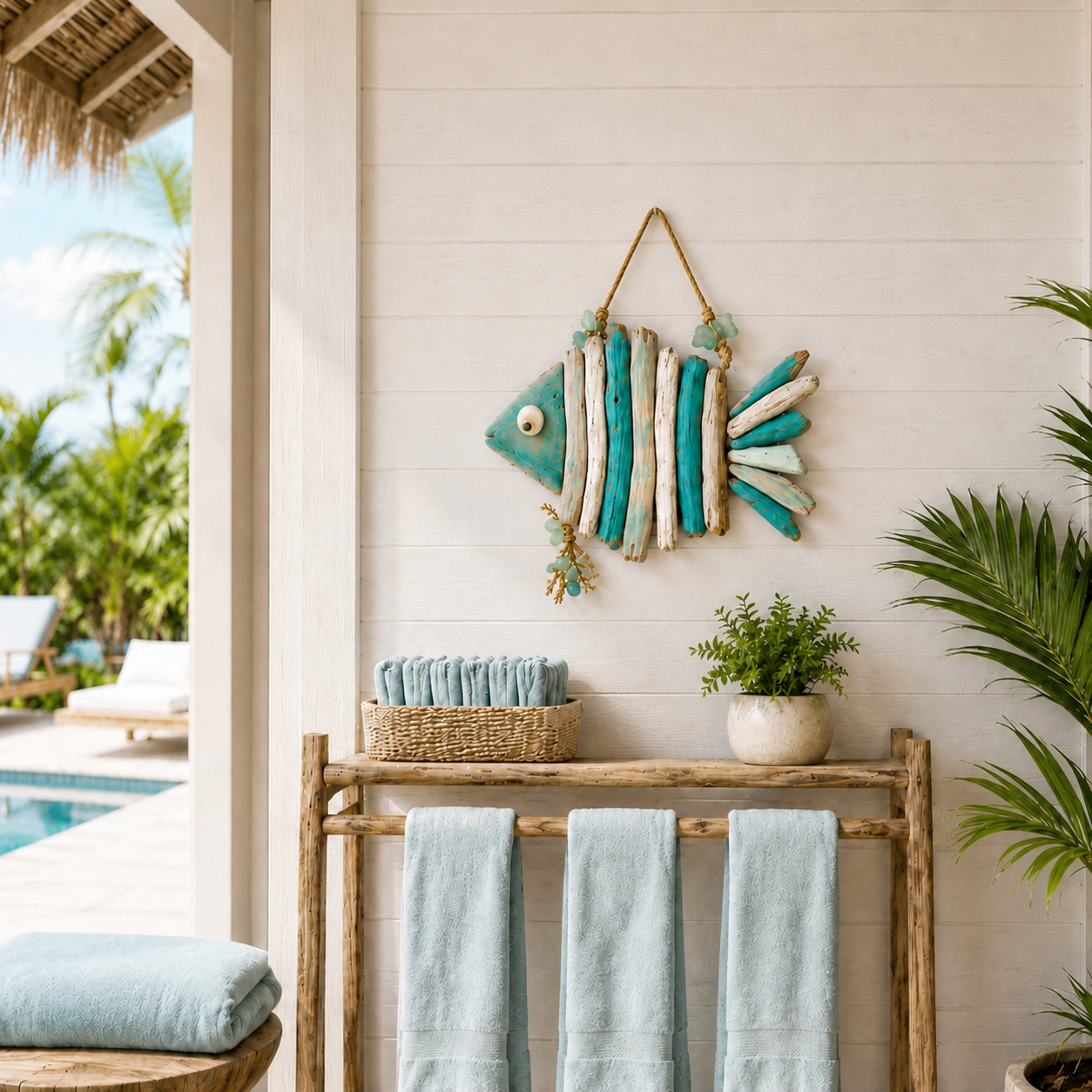 🌊 Lighted Coastal Fish Wall Decor – Bring Ocean Charm & Warm Glow to Your Home
