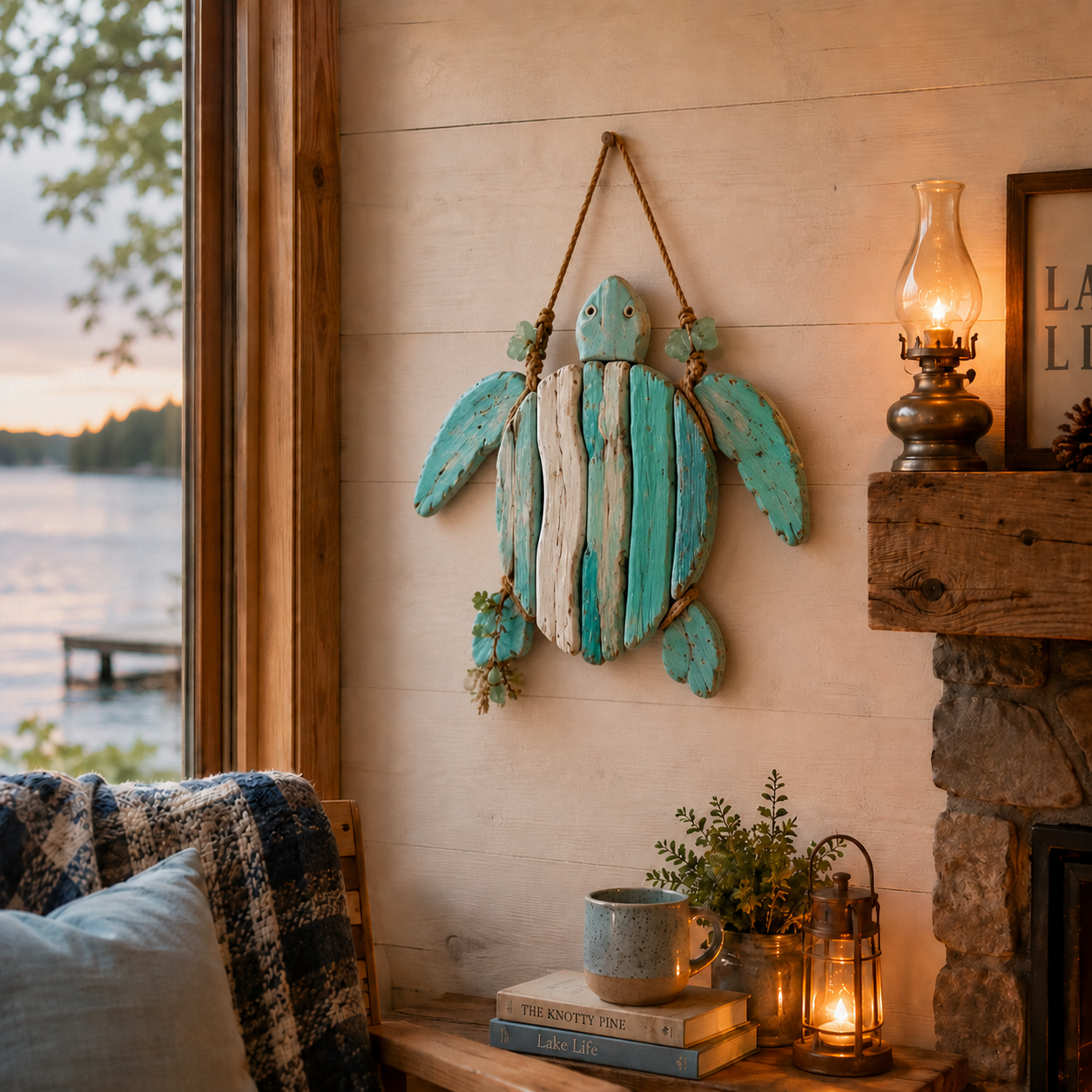 🌊 Lighted Coastal Fish Wall Decor – Bring Ocean Charm & Warm Glow to Your Home