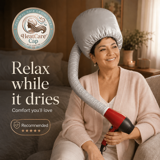 The thermal dryer cap that gives you an even and uniform drying instantly